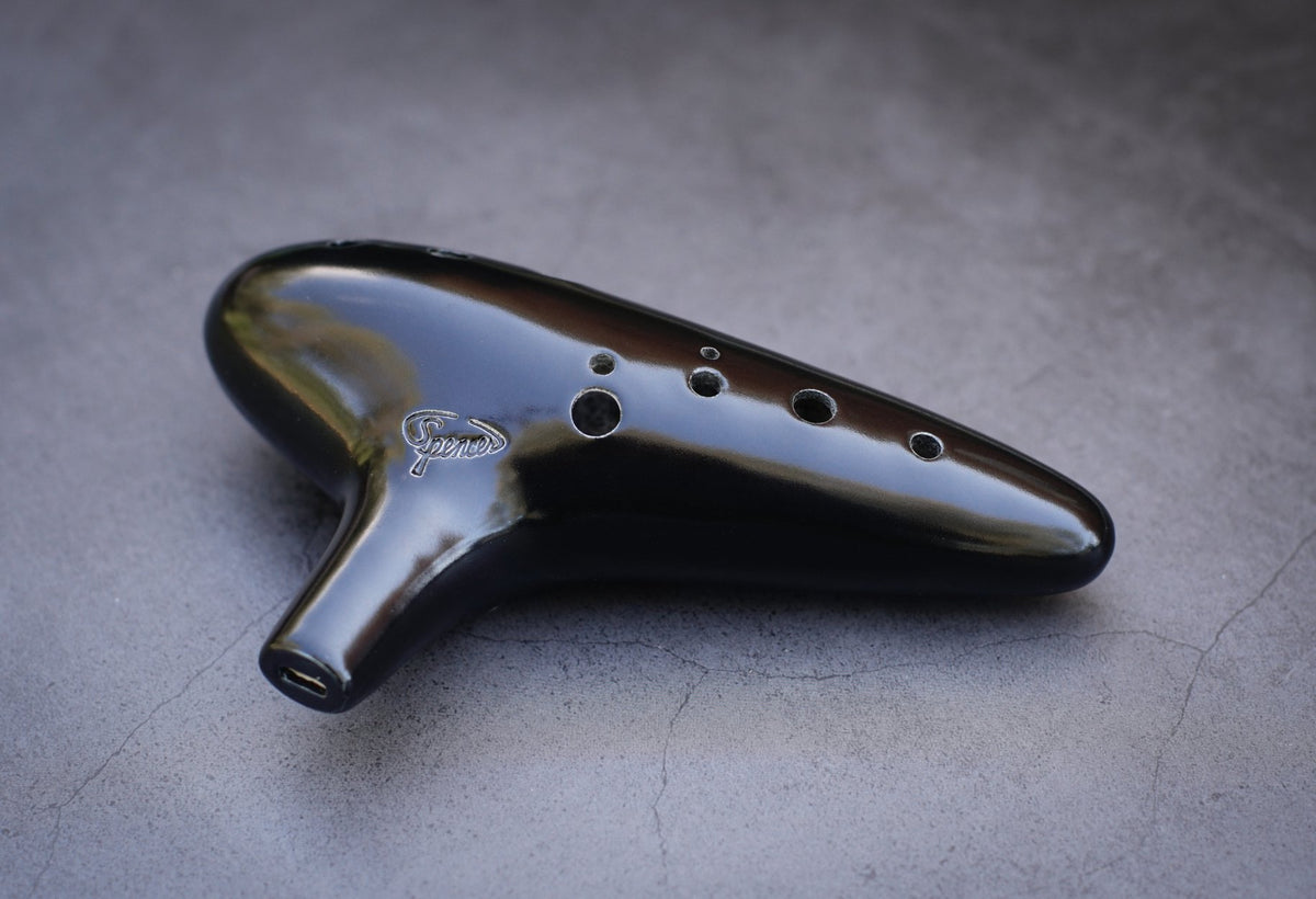 Concert Series Alto C - Onyx Black – Spencer Ocarina