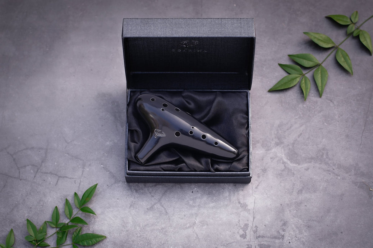 Concert Series Alto C - Onyx Black – Spencer Ocarina